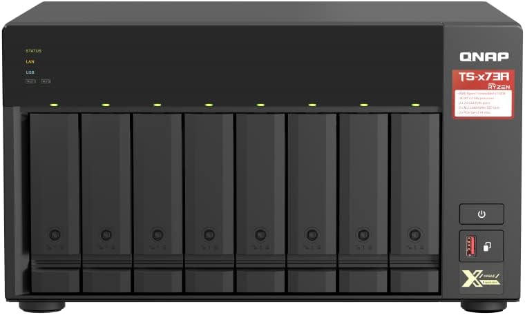 QNAP TS-873A-8G 8-Bay 2.5GbE High-Performance NAS — main product image