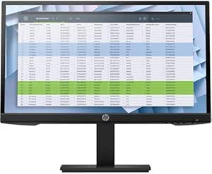 HP 9UJ12A8#ABA LED Monitor Black 21.5in — main product image