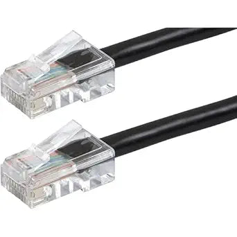 Monoprice 113404 7ft Cat6 Ethernet Cable Black ZEROboot — main product image