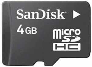 SanDisk SDSDQ-004G-A46A 4GB microSD Memory Card Adapter — main product image