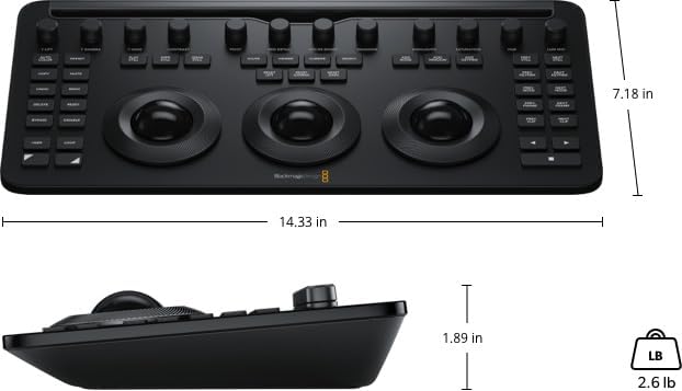 Blackmagic Design DV/RES/AAAPNLMIC/EN DaVinci Micro Panel
