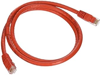 Monoprice 102376 Cat6 Ethernet Crossover Cable - 3ft, Red