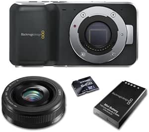 Blackmagic Design Pocket Cinema Camera MFT Mount Bundle