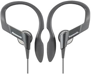Panasonic RP-HS33E-S Sport Clip-On Earphones Silver