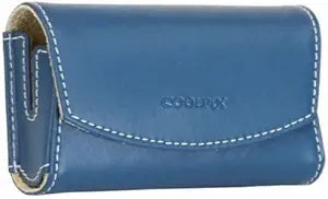 Nikon VAE-CS-S12 Coolpix Leather Camera Case - Blue