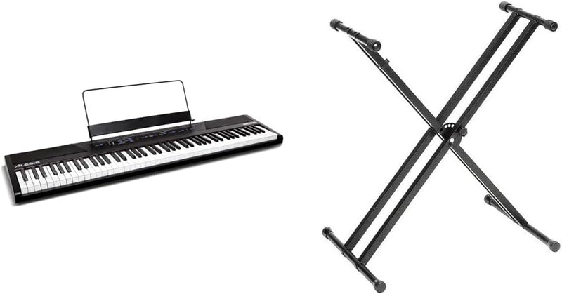 Alesis Recital 88-Key Digital Piano Keyboard Stand Bundle — main product image