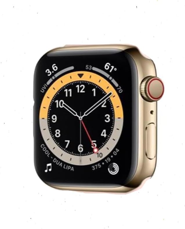 Apple Series 6 Gold Cellular Smartwatch Renewed