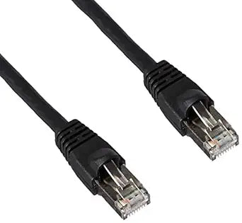 Monoprice 124368 Cat6A Ethernet Patch Cable 14ft Black — main product image