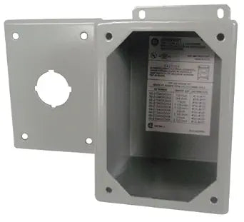 GE CR104PEG14 General Electric Pushbutton Enclosure 4-Hole — main product image