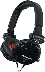 Panasonic RP-DJS400AEK Black Swivel Street Headphones