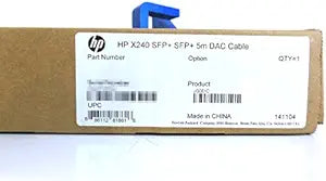 HP JG081B X240 10G Sfp+ 5M Cable