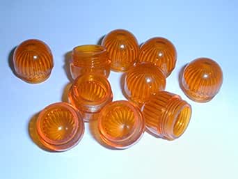 Sylvania 321110 Amber Lens Cap - 10 Pack — main product image