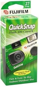 Fujifilm QuickSnap Flash 400 Disposable Camera 35mm 6-Pack