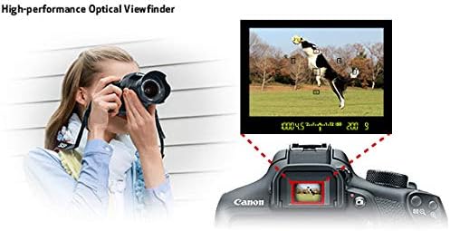 Canon 1300D Rebel T6 Red Edition DSLR Kit (Renewed)