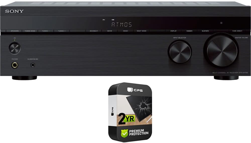 Sony STR-DH790 7.2ch Dolby Atmos AV Receiver (Renewed) + Protection