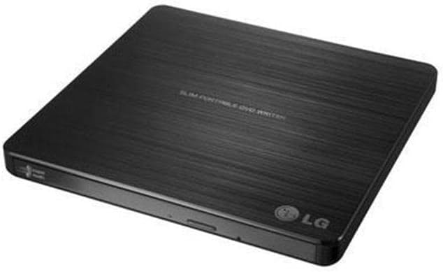 LG GP60NB50.AUAE10B External Slim Portable DVDRW - Black — main product image