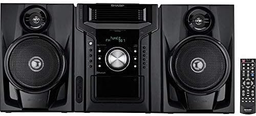 Sharp CD-BH950 240W 5-Disc Mini Shelf System Bluetooth