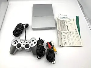 Sony 637852 PlayStation 2 Satin Silver Console (End Production)