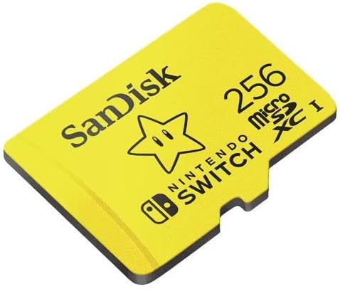 SanDisk SDSQXAO-256G-GN3ZN 256GB Nintendo Switch MicroSDXC Card