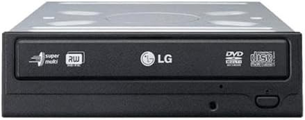 LG GH22LS50 Black 22X SATA LightScribe DVD Drive — main product image