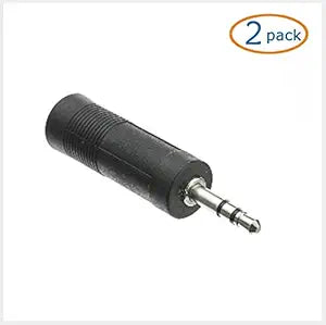 Monoprice 107135 3.5mm to 6.35mm Gold Plated Adapter — main product image