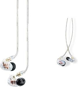 Shure SE535-CL & SE425-CL Sound Isolating Earphones