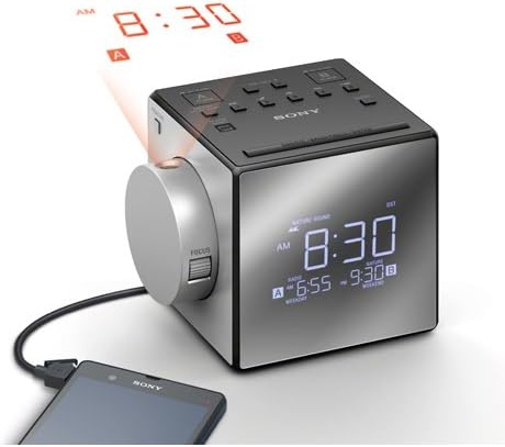 Sony 4905524960624 ICFC1PJ Clock Radio Time Projector