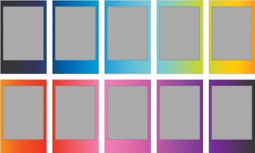 Fujifilm InstaX Mini Film Rainbow Staind Glass Candy Pop 4-Pack