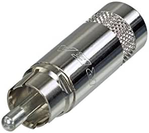 Neutrik NNRCA Cable MT Plug Nickel Plated