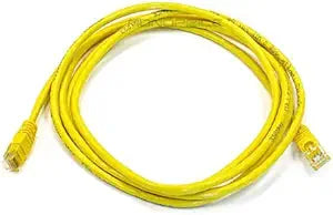 Monoprice 7FT UTP Cat5e RJ45 Network Cable Yellow — main product image