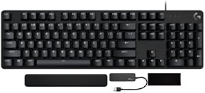 Logitech G413 SE Wired Mechanical Gaming Keyboard Bundle