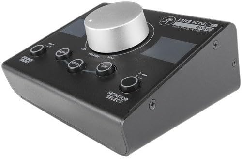 Mackie 4334437725 Big Knob Passive Studio Monitor Controller