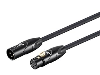 Monoprice 118673 XLR Male to Female Microphone Cable 10ft — main product image