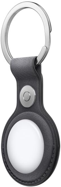 Apple MT2H3ZM/A AirTag FineWoven Key Ring Black