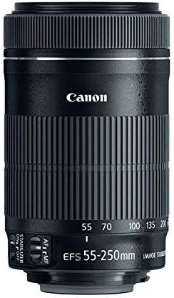 Canon 8546B002 EF-S 55-250mm f/4-5.6 IS STM Lens Renewed