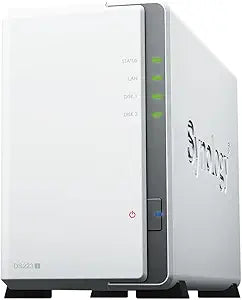 Synology DS223j 12TB NAS Bundle WD Red Plus — main product image