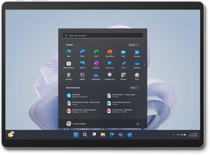 Microsoft QF8-00001 Surface Pro 9 i5 256GB Platinum — main product image