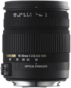 Sigma 18-50mm f/2.8-4.5 DC OS HSM Lens Sigma SLR