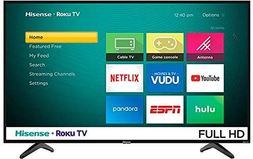 Hisense 40H4030F 40-Inch 1080p Smart LED TV Renewed