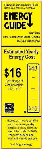 JVC JLC42BC3000 42-Inch 1080p LCD TV