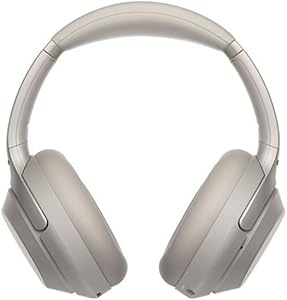 Sony WH-1000XM3 S Noise Canceling Bluetooth Headphones Silver — main product image