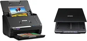 Epson FastFoto FF-680W Perfection V39 Scanner Bundle