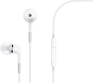 Apple ME186ZM/B In-Ear Headphones with Remote and Mic