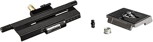 Manfrotto 454 Micrometric Positioning Plate & 200PL Quick Release Plate Kit