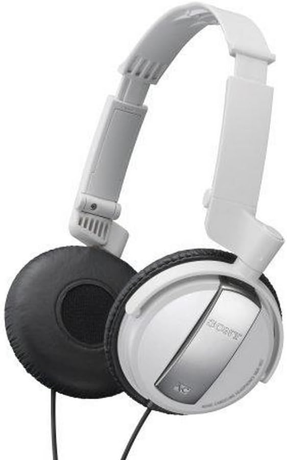 Sony MDRNC7/WHI Noise Canceling On-Ear Headphones (White)
