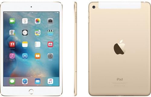 Apple MK9Q2LL/A iPad Mini 4: 128GB Gold - WiFi (Renewed)