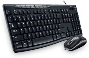 Logitech MK200 Wired Media Combo - USB Keyboard and Mouse