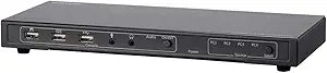 Monoprice 136651 4K HDMI USB KVM Switch — main product image