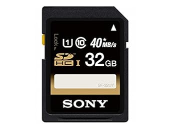 Sony SF-32UY 32GB SDHC UHS-I Memory Card