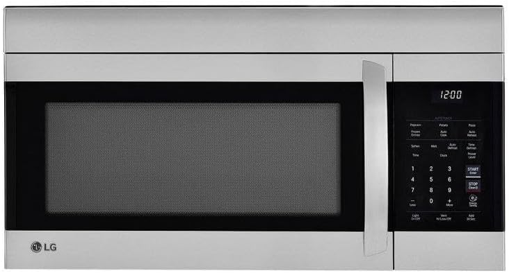 LG LMV1764ST 1.7 cu ft Over-the-Range Microwave — main product image